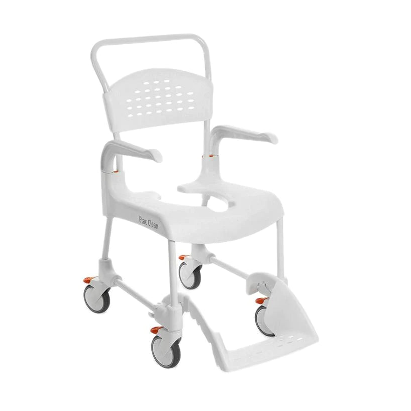 Etac Clean Height Adjustable Mobile Shower Commode