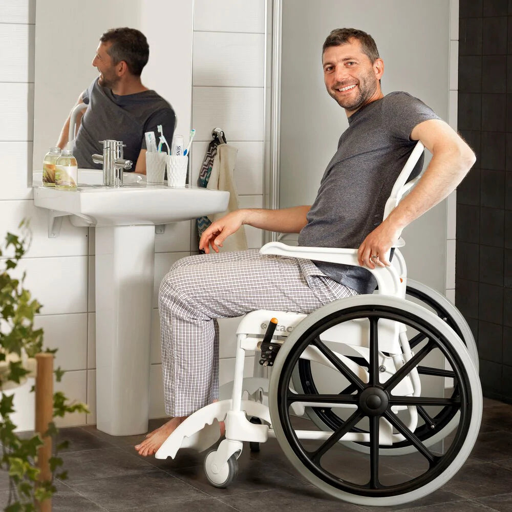 Etac Clean Self Propelled Mobile Shower Commode