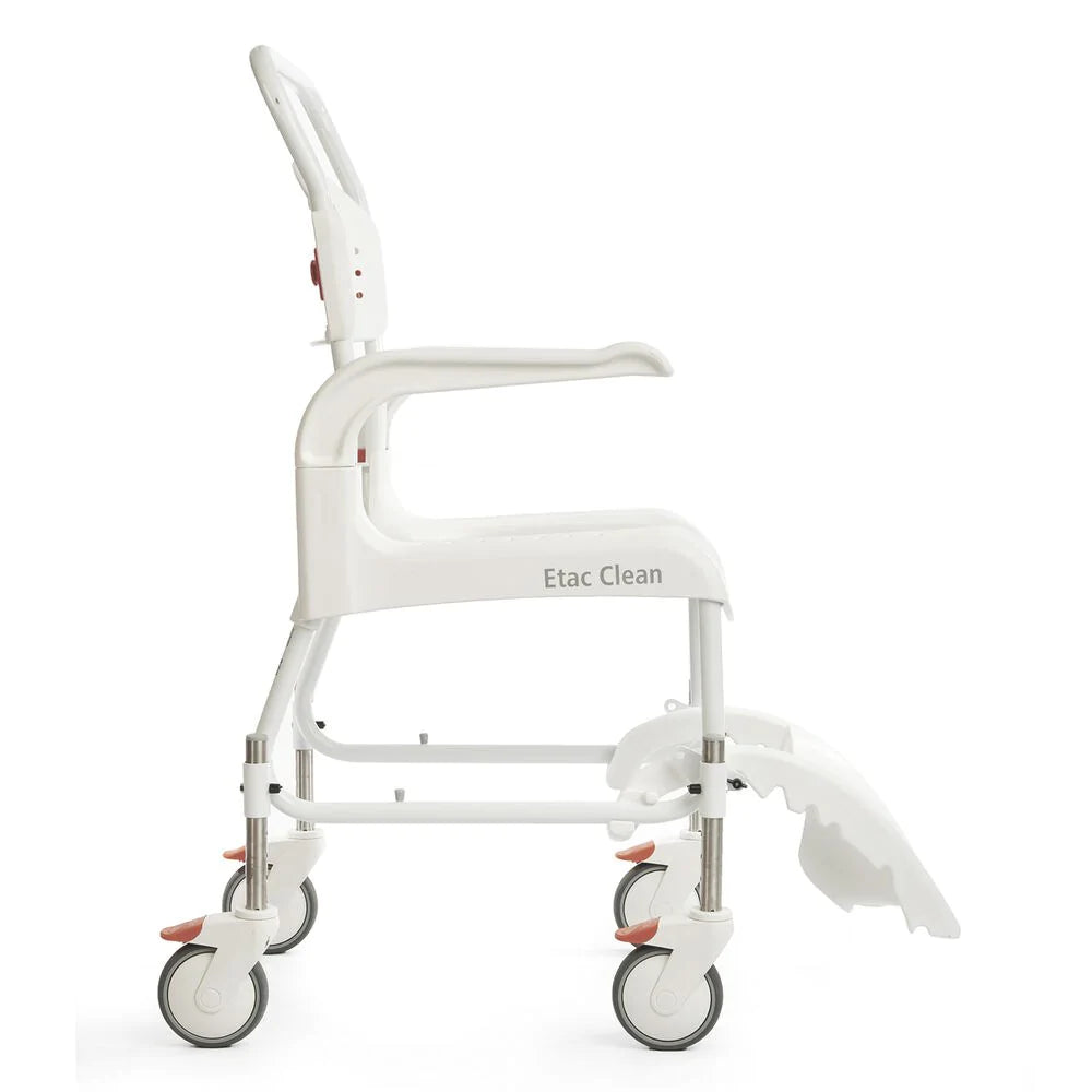 Etac Clean Height Adjustable Mobile Shower Commode