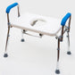 Adjustable Width Bariatric Shower Chair/Stool/Commode