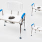 Adjustable Width Bariatric Shower Chair/Stool/Commode